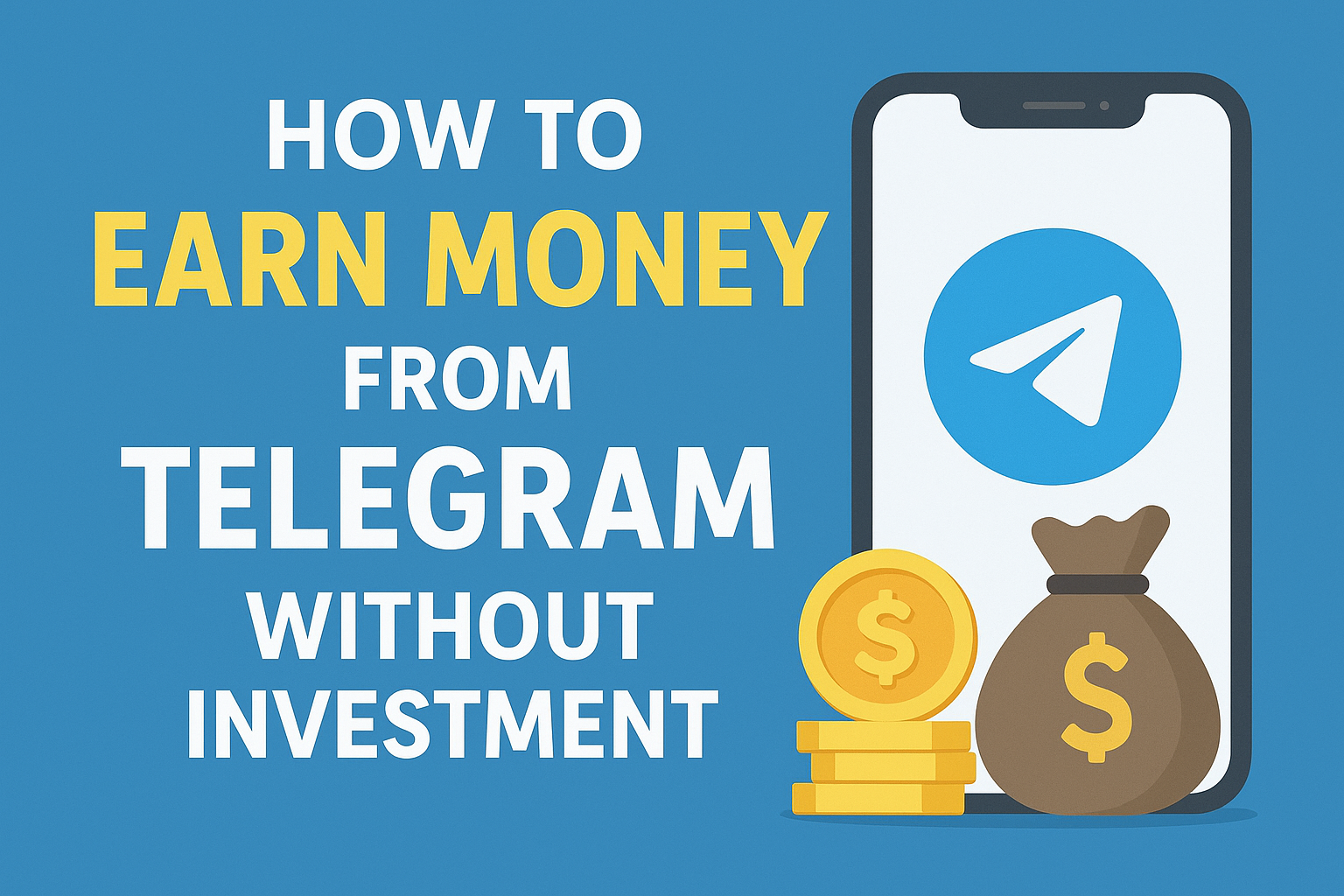 How to Earn Money from Telegram Without Investment