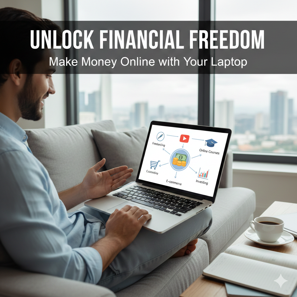 How to make money with a laptop